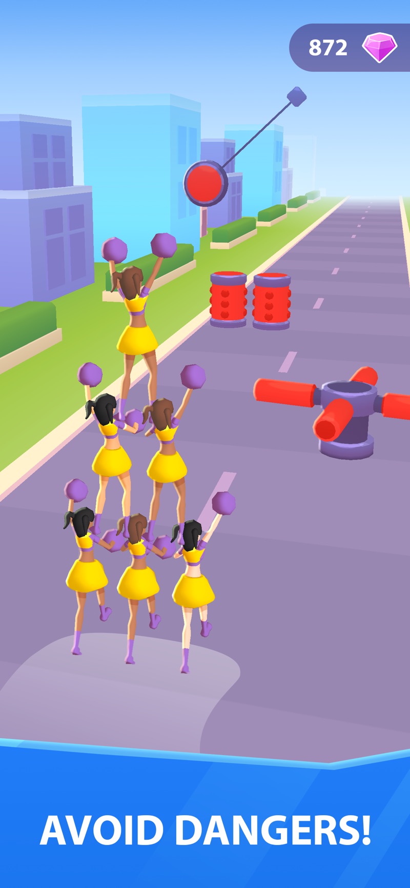 Cheerleader Run 3D1