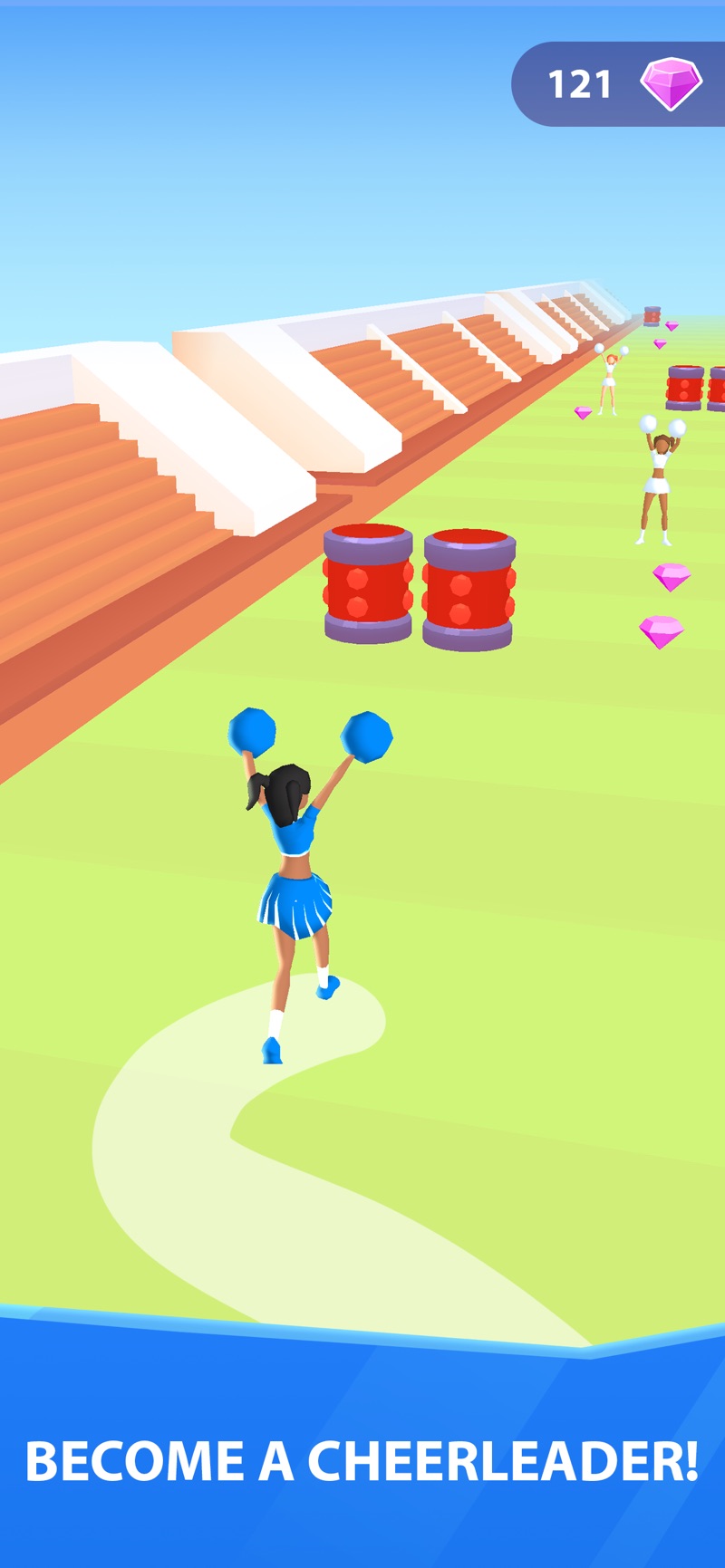 Cheerleader Run 3D4