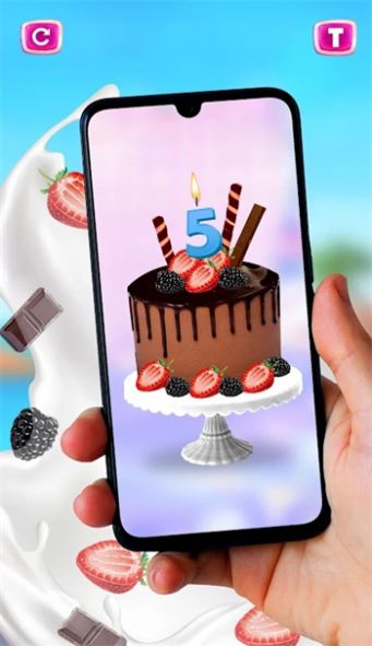 DIY生日蛋糕甜点游戏2