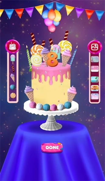 DIY生日蛋糕甜点游戏3