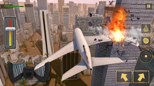 飞机冲击坠毁模拟器1