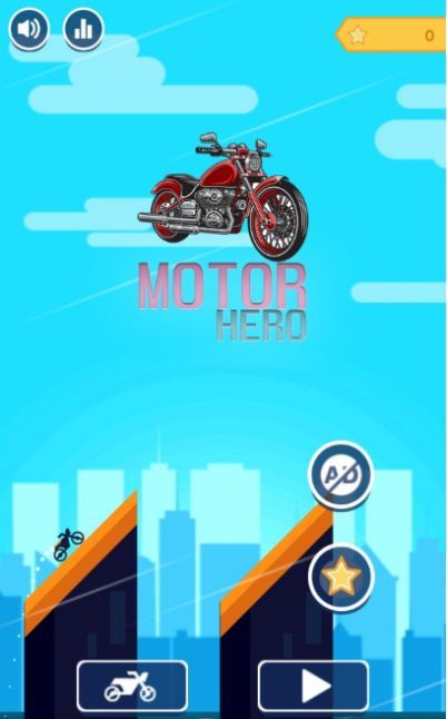 摩托车空翻英雄最新版0