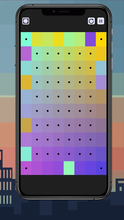 色调颜色排序拼图游戏2