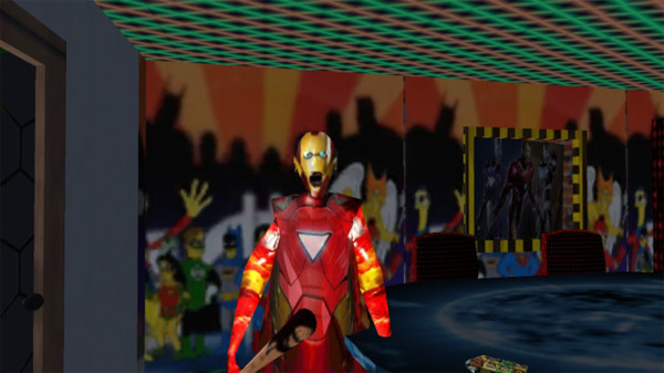 恐怖钢铁侠奶奶破解版1