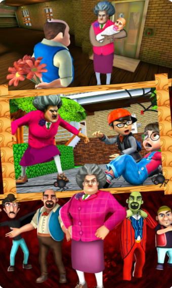 恐怖怪老师3D菜单版1