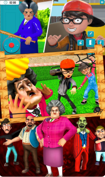 恐怖怪老师3D菜单版4