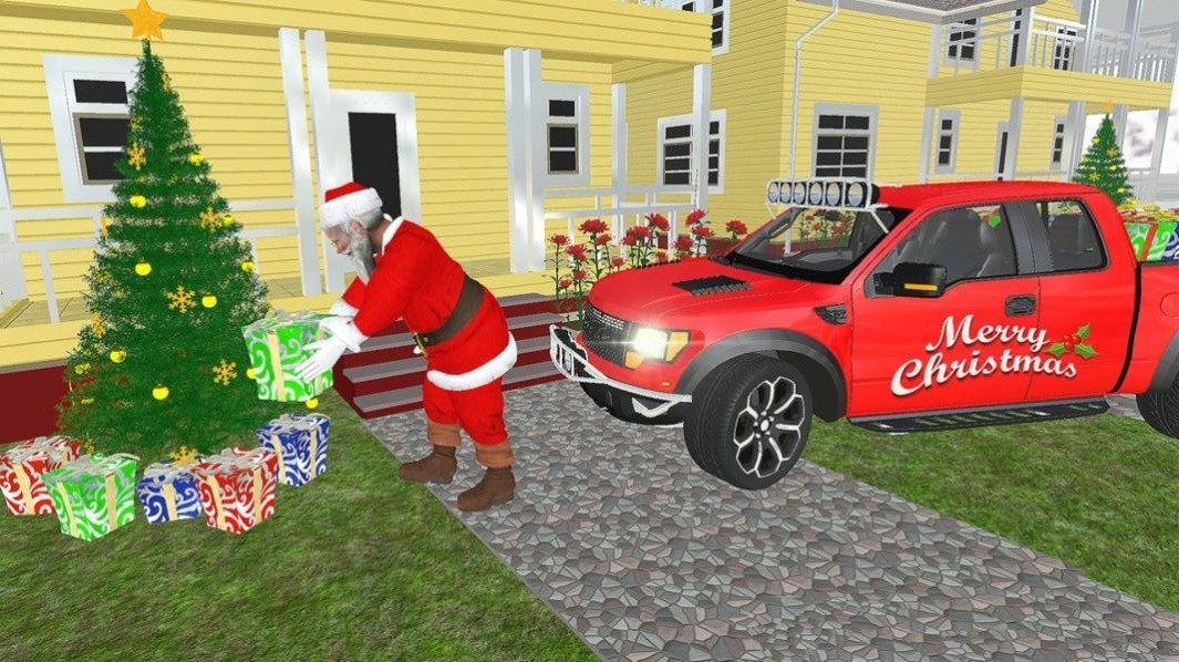 圣诞老人模拟3D安装2