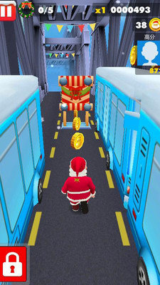 圣诞老人跑酷游戏4