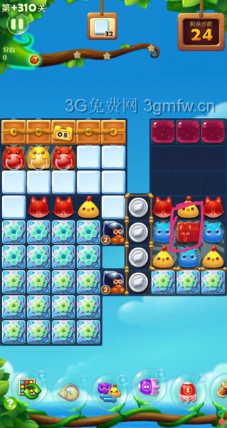 开心消消乐精英关310关攻略