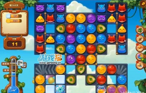 开心消消乐第568关怎么打