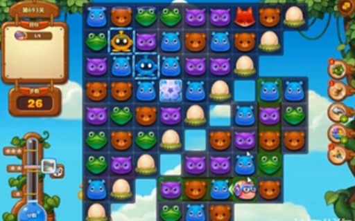 开心消消乐693关攻略