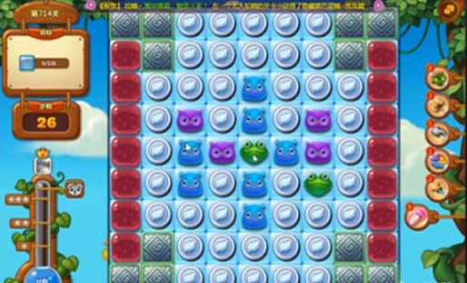 开心消消乐第714关怎么过