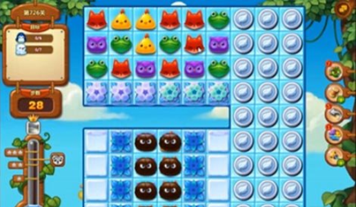 开心消消乐第726关怎么过