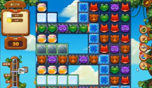 开心消消乐第727关怎么打