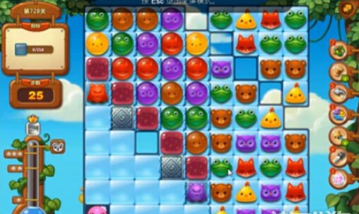 开心消消乐第728关怎么过