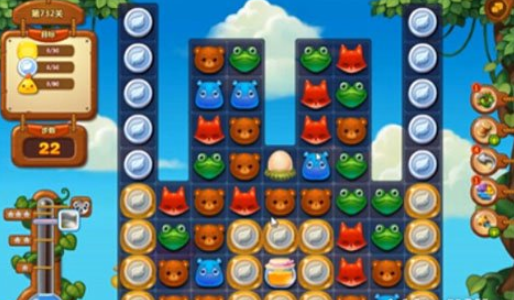 开心消消乐732关攻略