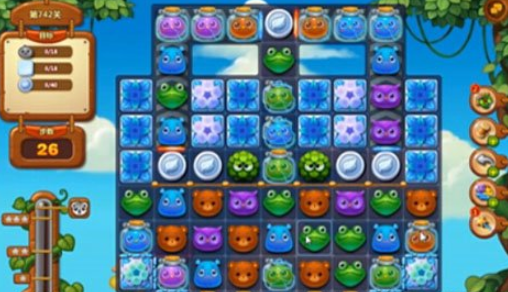 开心消消乐第742关怎么打