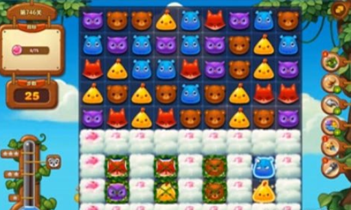 开心消消乐第746关怎么过