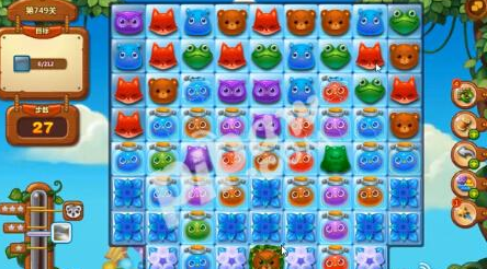 开心消消乐第749关简单攻略