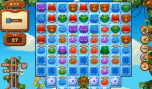 开心消消乐第749关怎么打