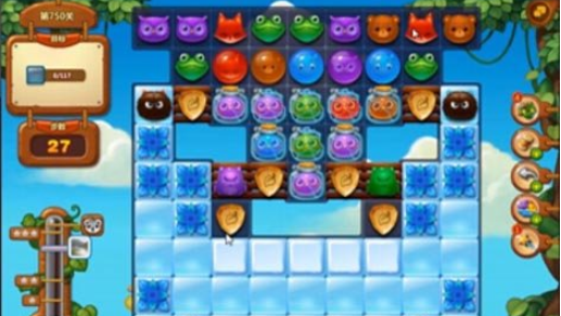 开心消消乐第750关怎么打