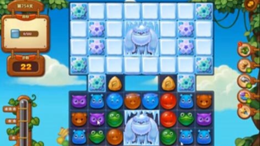 开心消消乐第754关怎么过