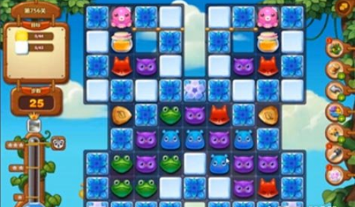 开心消消乐第756关怎么打