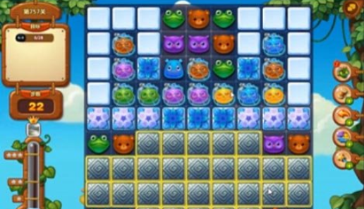 开心消消乐第757关怎么过