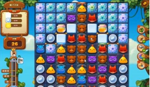 开心消消乐759关攻略