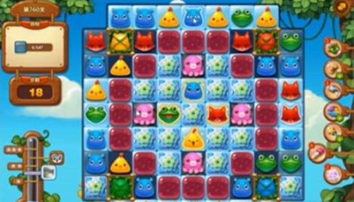 开心消消乐第760关怎么过