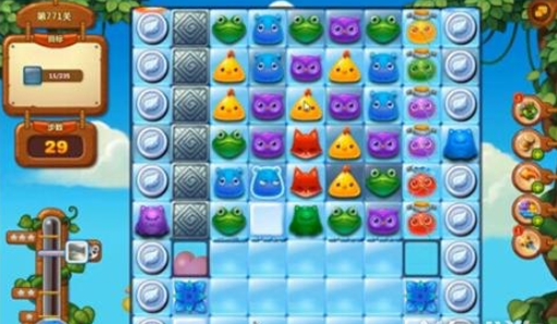 开心消消乐第771关怎么过
