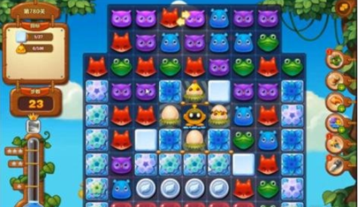 开心消消乐第780关怎么过
