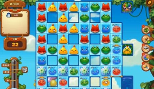 开心消消乐第798关怎么过