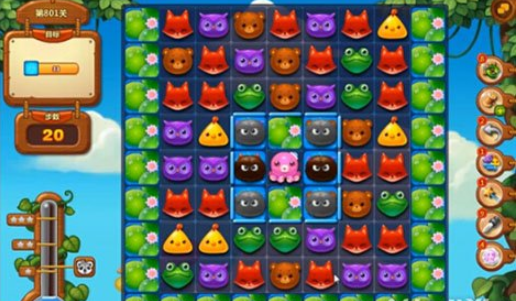 开心消消乐第801关怎么打