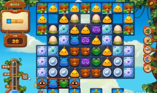 开心消消乐第808关怎么打