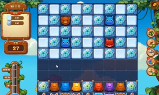 开心消消乐第811关怎么打