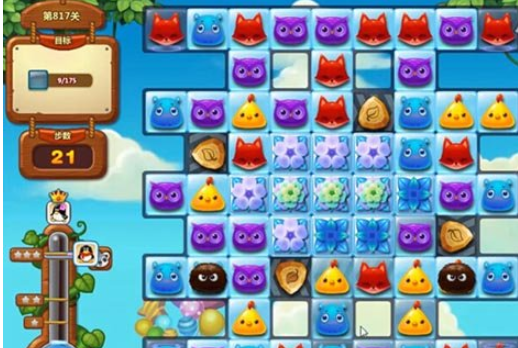开心消消乐第817关怎么打