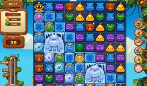 开心消消乐第822关怎么打