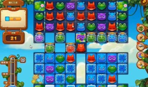 开心消消乐第823关怎么过