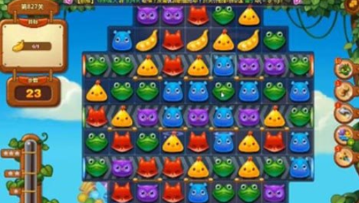 开心消消乐第827关怎么过