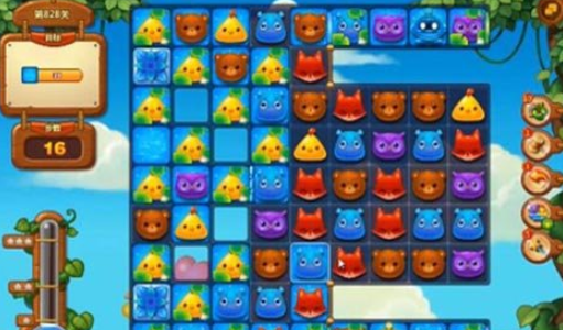 开心消消乐第828关怎么打