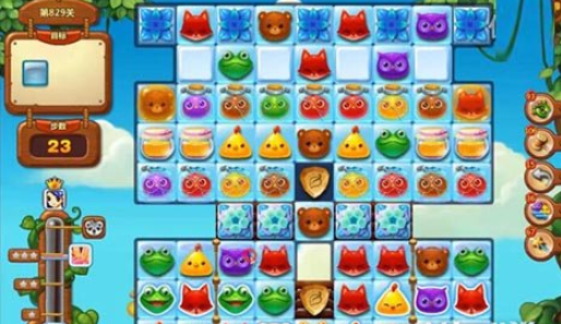 开心消消乐第829关怎么打