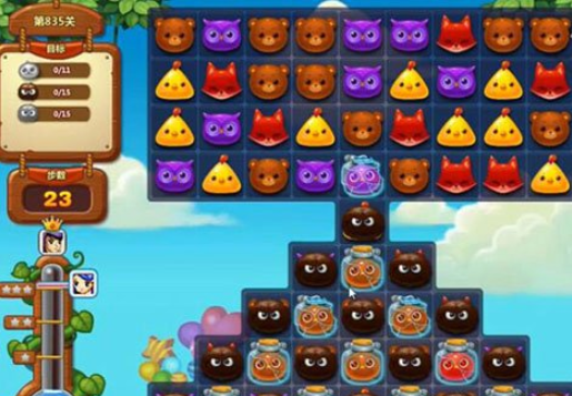 开心消消乐第835关怎么过