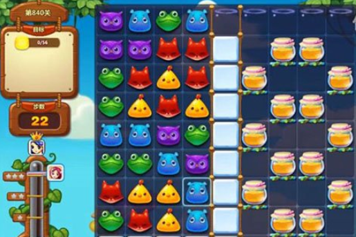 开心消消乐第840关怎么过