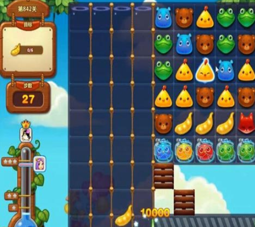 开心消消乐第842关怎么打