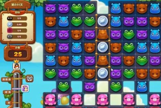 开心消消乐第844关怎么打