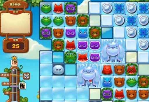 开心消消乐第846关怎么过