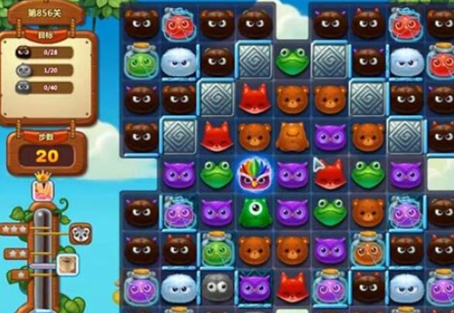 开心消消乐第856关怎么过
