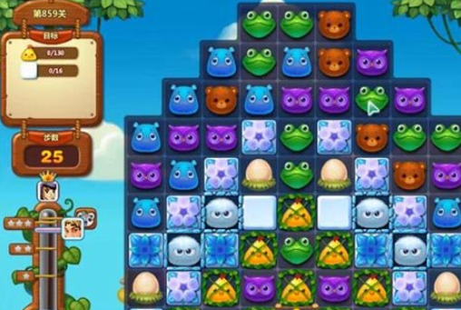 开心消消乐第859关怎么打