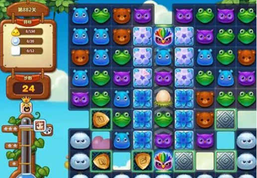 开心消消乐第882关怎么打